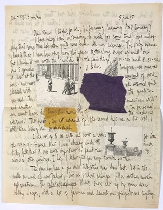 Cat.No: 218284 [Decorated holograph letter to Kenneth B. Sawyer]. John Franklin Koenig