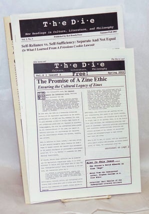 Cat.No: 218632 The Die; New Readings in Culture, Literature, and Philosophy [four issues