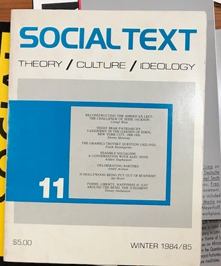 Cat.No: 218670 Social Text: Theory / Culture / Ideology [11 issues