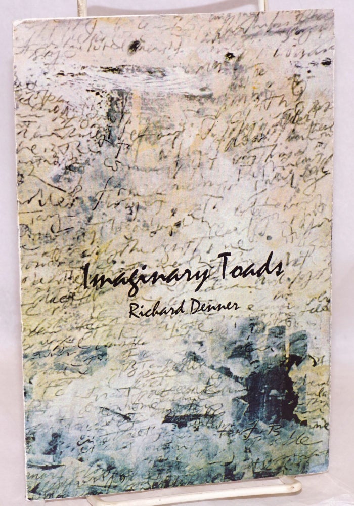 Cat.No: 219306 Imaginary Toads: Poems. Richard Denner.