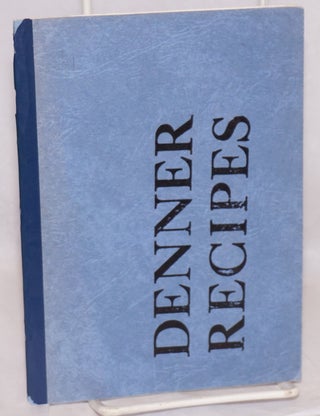 Cat.No: 219309 Denner Recipes. Richard Denner
