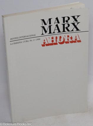 Cat.No: 219359 Marx ahora: revista internacional. No. 2