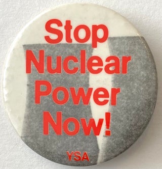 Cat.No: 219394 Stop nuclear power now! [pinback button