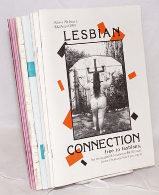 Cat.No: 219413 Lesbian Connection: for, by & about lesbians; vol. 20, issues 1-6,...