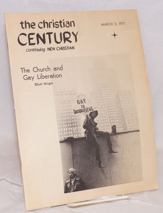 Cat.No: 219440 The Christian Century: an ecumenical weekly; vol. 88, #9, March 3, 1971;...