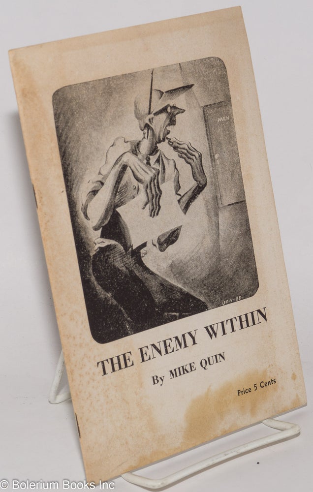 Cat.No: 219533 The enemy within by Mike Quin [pseud.]. Paul William Ryan, as Mike Quin.