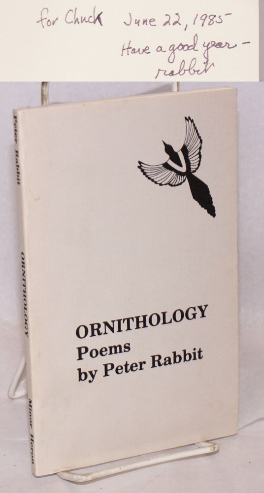 Cat.No: 220263 Ornithology: poems. Peter Rabbit, Peter Douthit.