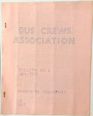 Bus Crews Association. Bulletin no. 2 (Jan/Feb)