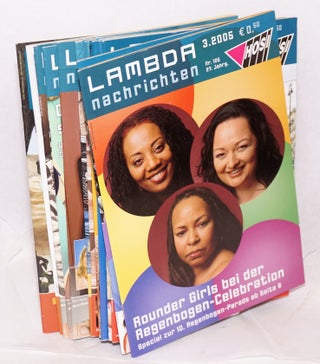 Lambda Nachrichten [nineteen issue broken run] #101-122, March 2004 - February 2008