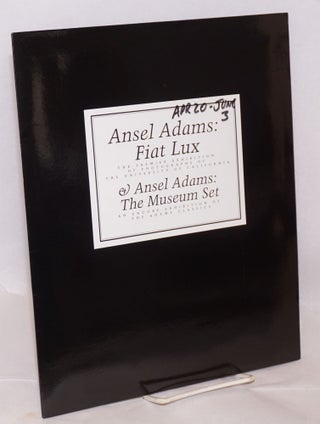 Cat.No: 220379 Ansel Adams Fiat Lux: the premier exhibition of photographs of the...