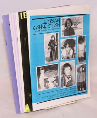 Cat.No: 220585 Lesbian Connection: for, by & about lesbians; vol. 21, issues 1-3, 5 & 6,...