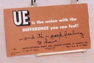 UE: The union with a difference you can feel!