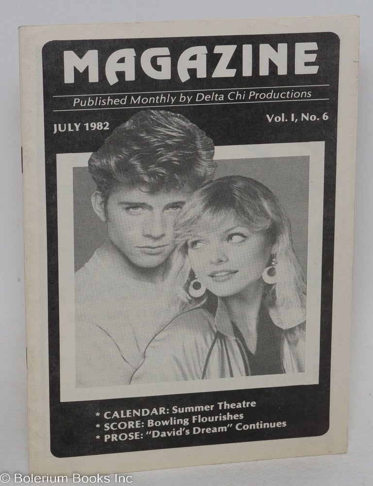 Cat.No: 221156 Magazine: vol. 1, #6, July 1982
