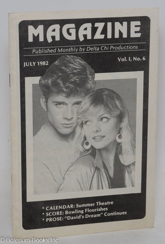 Cat.No: 221156 Magazine: vol. 1, #6, July 1982