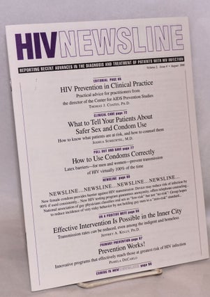 Cat.No: 221480 HIV Newsline: reporting recent advances in the diagnoses and treatment of...