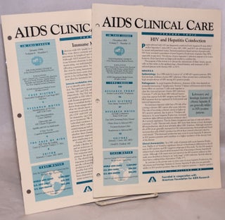 Cat.No: 221485 AIDS Clinical Care: vol. 5, #12 & vol. 6, #1, December 1993 & January 1994...