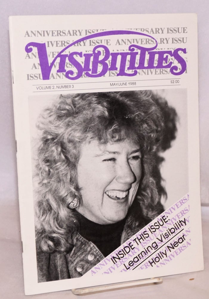 Cat.No: 221545 Visibilities: vol. 2, #3, May/June 1988: Holly Near. Susan T. Chasin, Susan Pasko Lee Chiaramonte, Alison Bechdel.