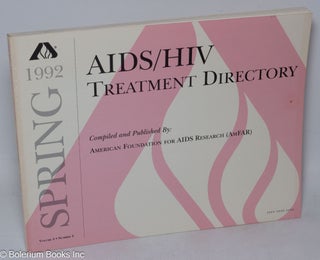 Cat.No: 221741 AIDS/HIV experimental treatment directory; vol. 5, #4, Spring 1992. comp...