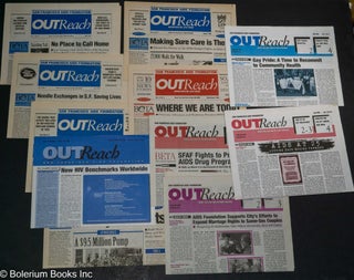 Cat.No: 221745 OUTReach: news you can use to fight AIDS [16 issue broken run] vol. 1, #2...