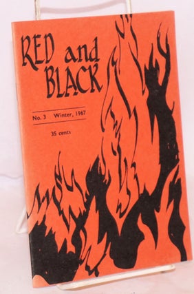 Cat.No: 221952 Red and black. No. 3 (Winter 1967). Jack Grancharoff
