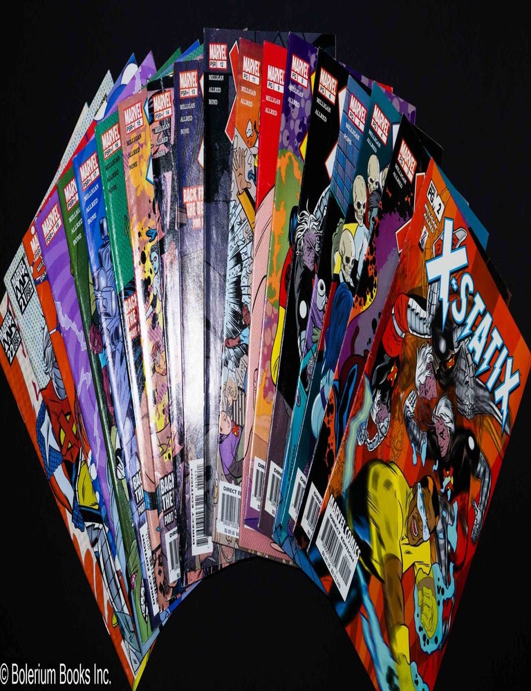 Cat.No: 222707 X-Statix [19 issue broken run]. Peter Milligan, Michael Allred.