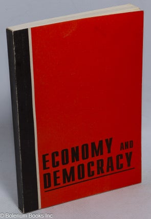 Cat.No: 222752 Economy and Democracy; "Third Course" sientific [sic] socio-political...