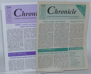 Cat.No: 223018 ISMIR Chronicle: the newsletter of the International Sexual Minorities...