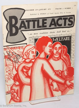Cat.No: 223158 Battle Acts: volume 2, number 1 (December 1971). Sue Davis