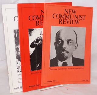 Cat.No: 223186 New Communist Review [three issues]. New Communist Party, Great Britain