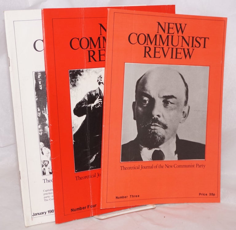 Cat.No: 223186 New Communist Review [three issues]. New Communist Party, Great Britain.