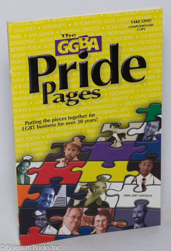 Cat.No: 223315 The GGBA Pride Pages 2006-2007 edition helping you connect to