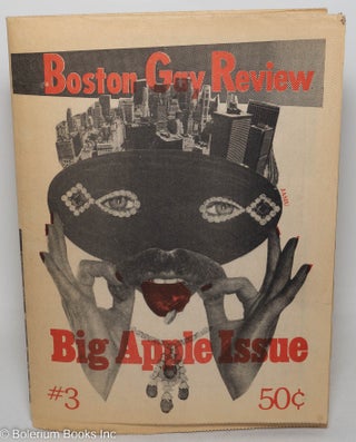 Cat.No: 223328 Boston Gay Review: #3, Big Apple issue. Rudy Kikel, John Mitzel, Michael...