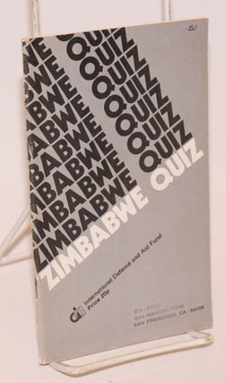 Cat.No: 223659 Zimbabwe quiz basic facts and figures about Rhodesia