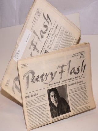Poetry Flash: The Bay Area's Poetry calendar & review; three issue run, #284-286 Jessica Hagedorn, Sherman Alexie, Robert Creeley