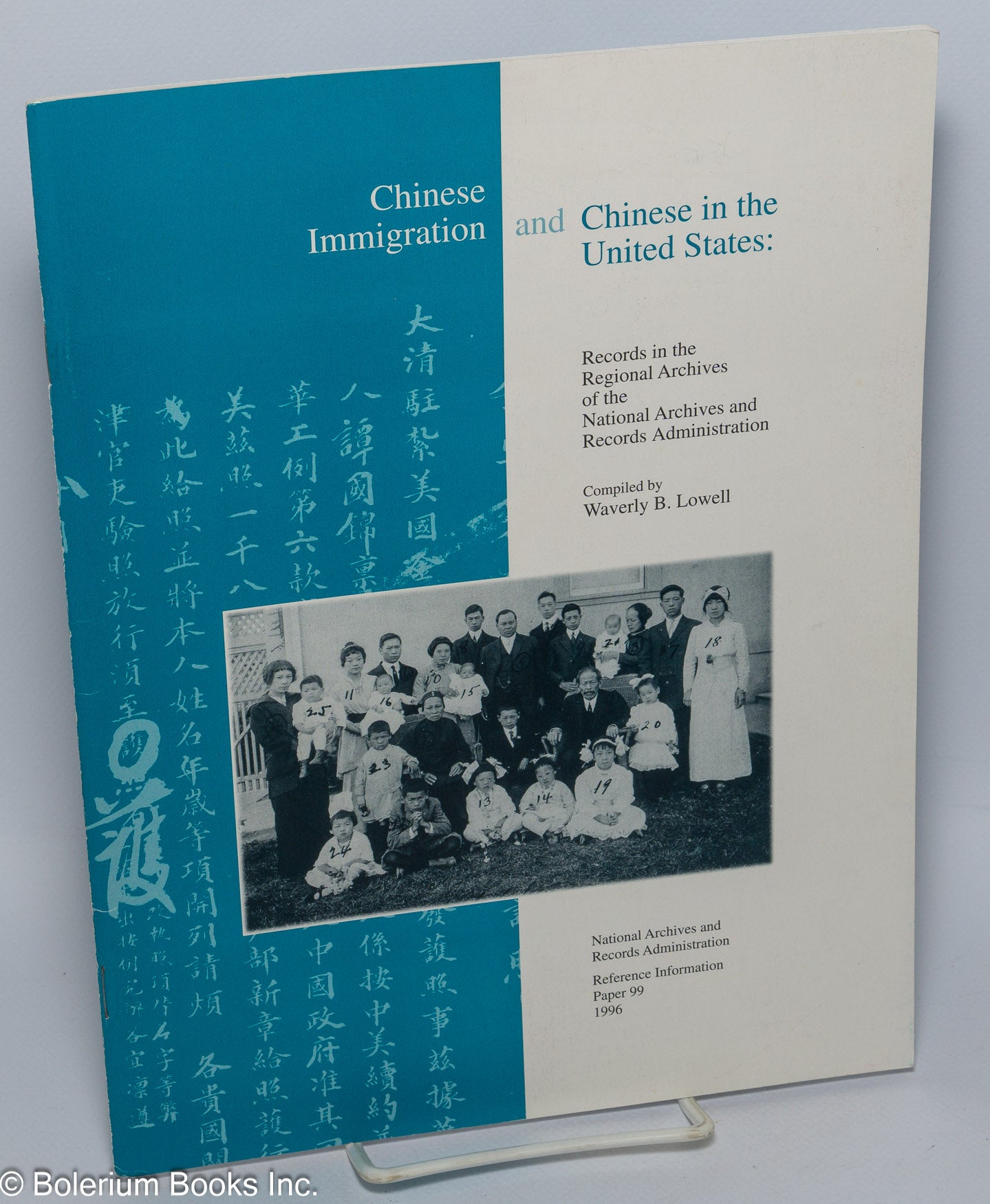 Chinese Immigration And Chinese In The United States: Records In The ...