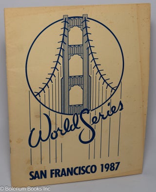 Cat.No: 224840 World Series Gay Softball League San Francisco 1987