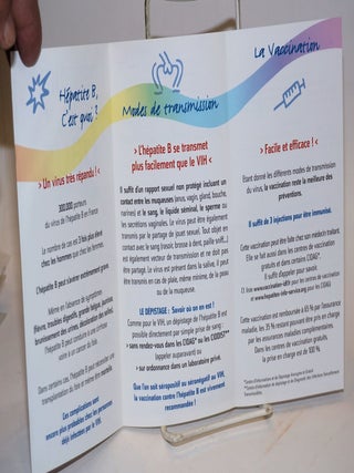 L'hepatite B et les Gays: pourquois se faire vacciner? [brochure]