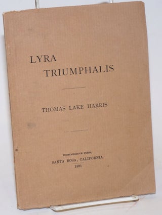 Cat.No: 225309 Lyra triumpalis. People's songs: ballads and marches. Thomas Lake...