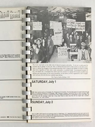 1978 Workers History appointment calendar