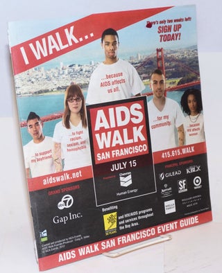 Cat.No: 225694 AIDS Walk San Francisco July 15, 2012 event guide. Craig Miller, Brett...