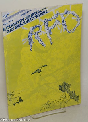 Cat.No: 225723 RFD: a country journal for gay men everywhere; #36, Fall, 1983, vol. 10...