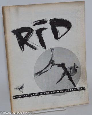 Cat.No: 225725 RFD: a country journal for gay men everywhere; #37, Winter, 1983, vol. 10...