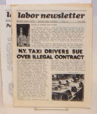 Cat.No: 225735 Labor Newsletter [Issues 5 and 7