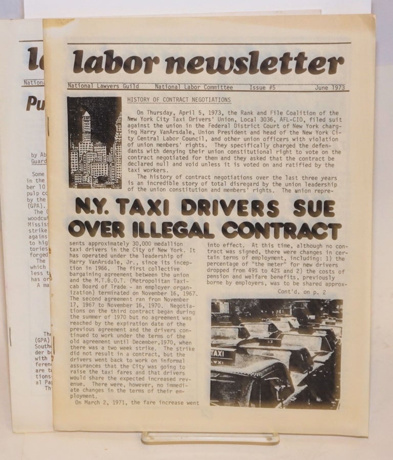 Cat.No: 225735 Labor Newsletter [Issues 5 and 7]