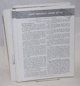 John Herling's Labor Letter [36 issues]