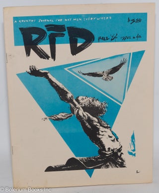 Cat.No: 225849 RFD: a country journal for gay men everywhere; #40, Fall, 1984, vol. 11...