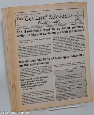 The Workers' Advocate Supplement [21 issues]