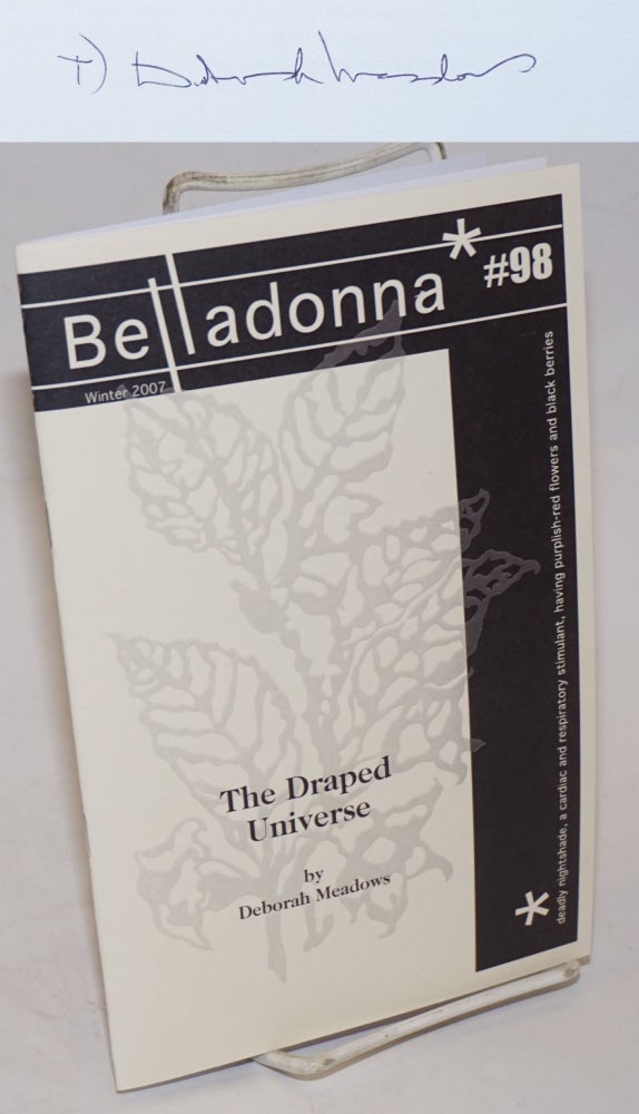 Cat.No: 226305 Belladonna #98: The Draped Universe. Deborah Meadows.
