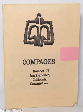 Cat.No: 226533 Compages: a multicultural journal; vol. 3, #20, Summer 1988