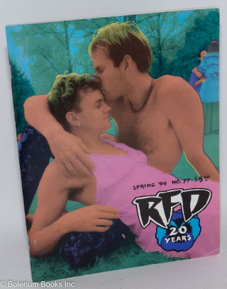 Cat.No: 226653 RFD: a country journal for gay men everywhere; #77, Spring 1994, vol. 20,...
